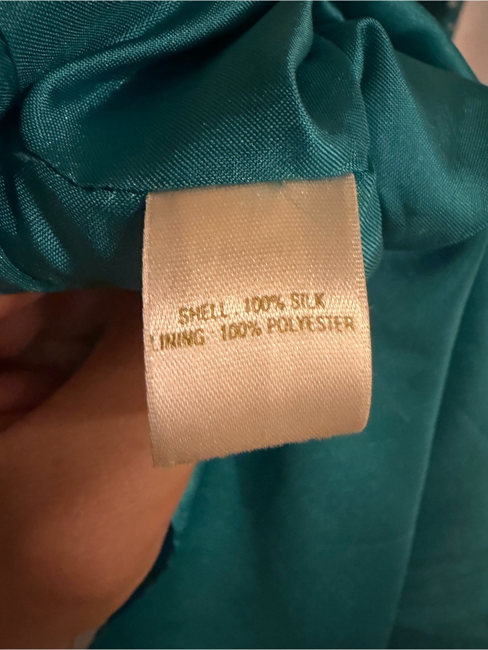 Kate Spade Melody Cocktail Dress - Teal Pleated Fit-and-Flare Silk Mini Dress - Picture 6 of 7